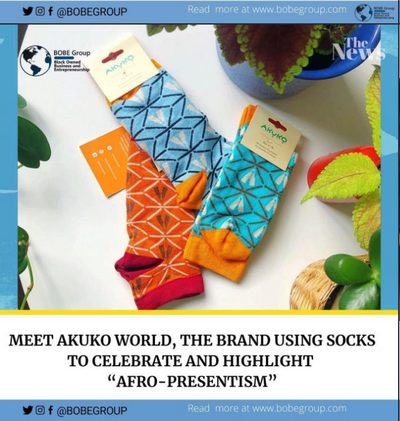 Meet Akuko World, the brand using socks to celebrate Afro-presentism