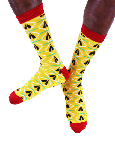 Ogene Diamond Bamboo Dress Socks Junior